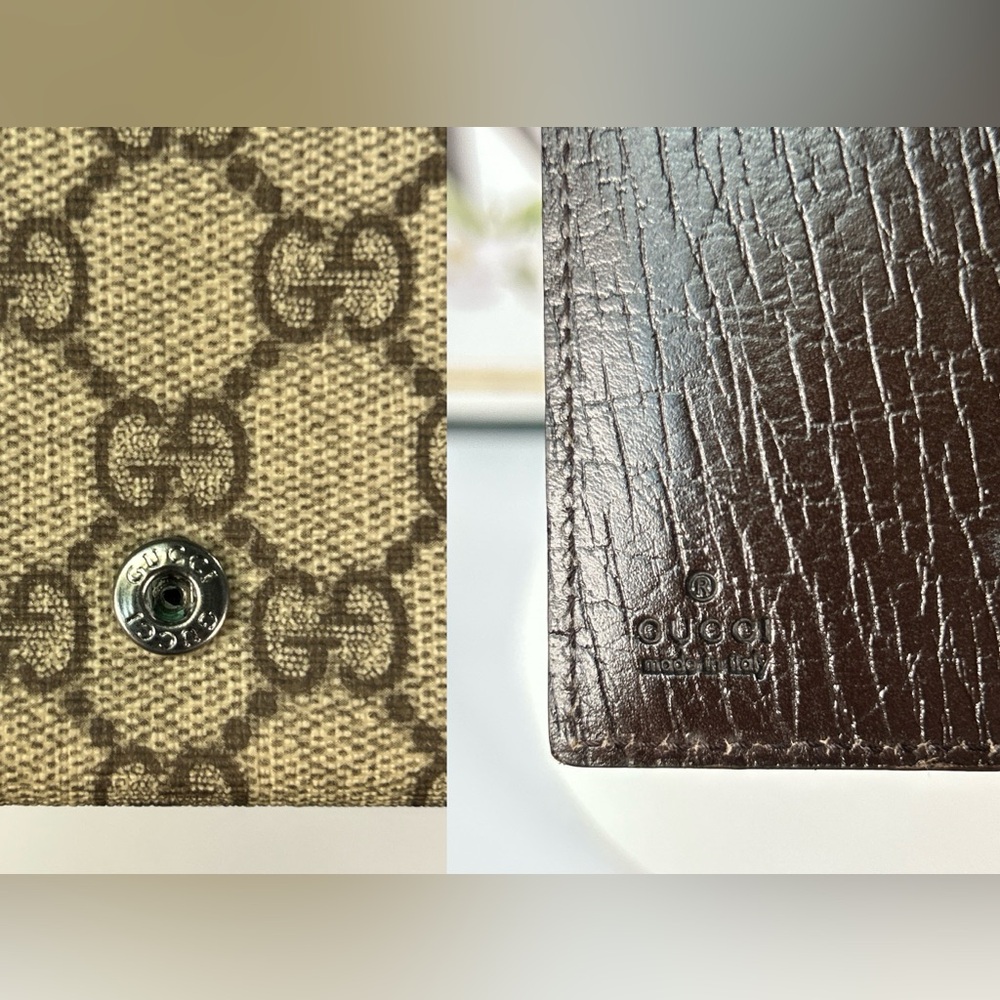 GUCCI GG Supreme Monogram Continental Wallet 😍🔥 - image 11